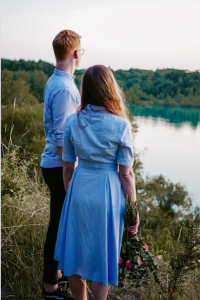 Udendøres couple fotosession