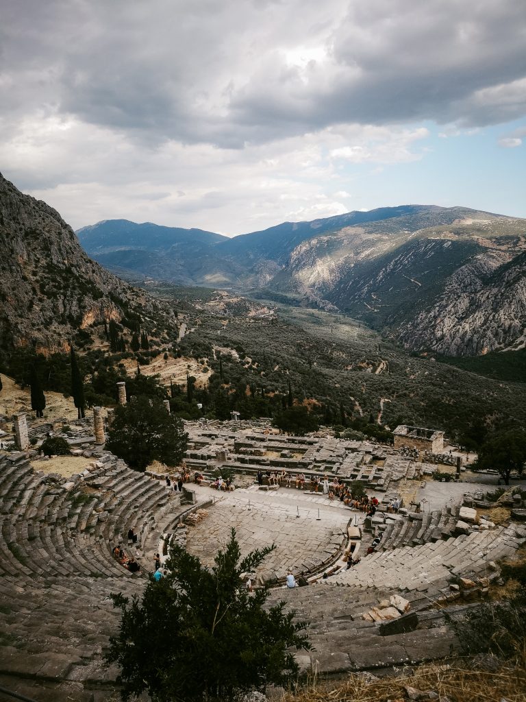 Delfi, Apollon tempel